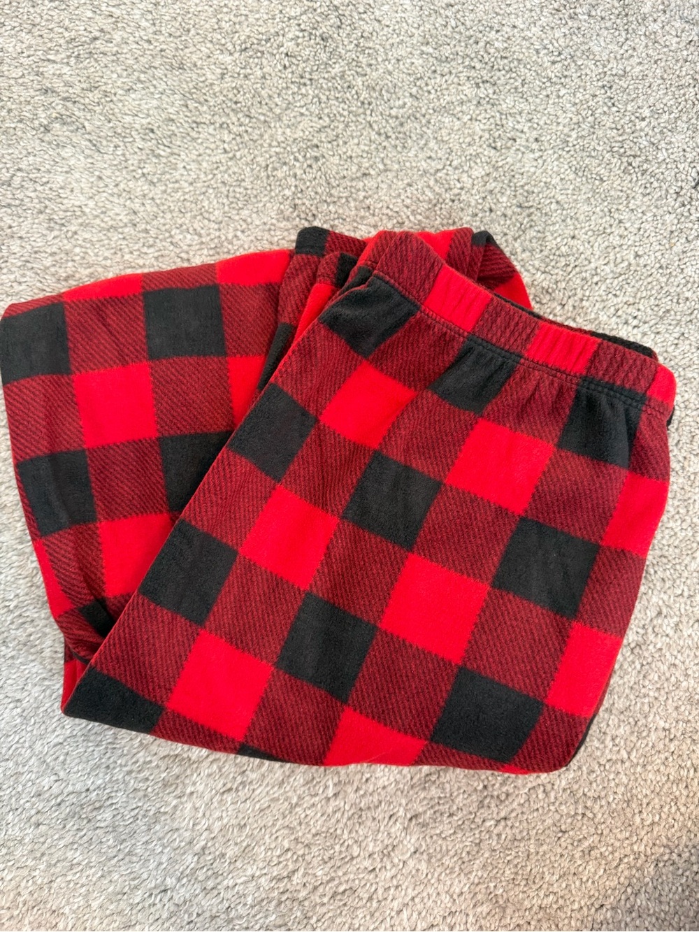 Wondershop Red and Black Buffalo Plaid Women’s Pajama Bottoms Size Small